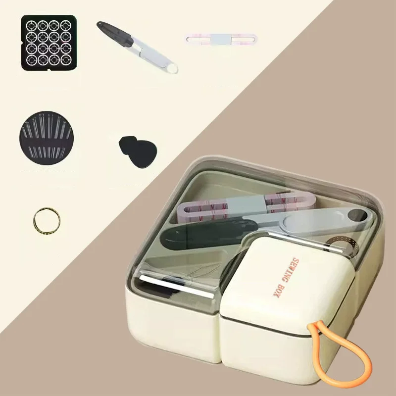 Wholesale Mini Travel Sewing Kit Hot Style Multi-Piece Home Needle Thread Combination Set Knitting Wedding Gifts Custom Plastic