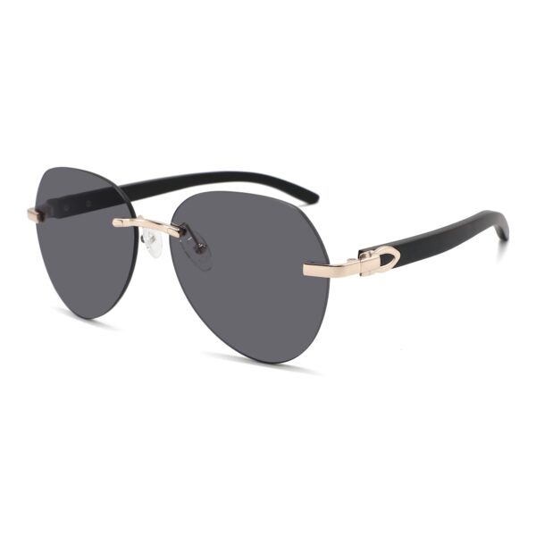 Trendy Rimless Sunglass - Image 2