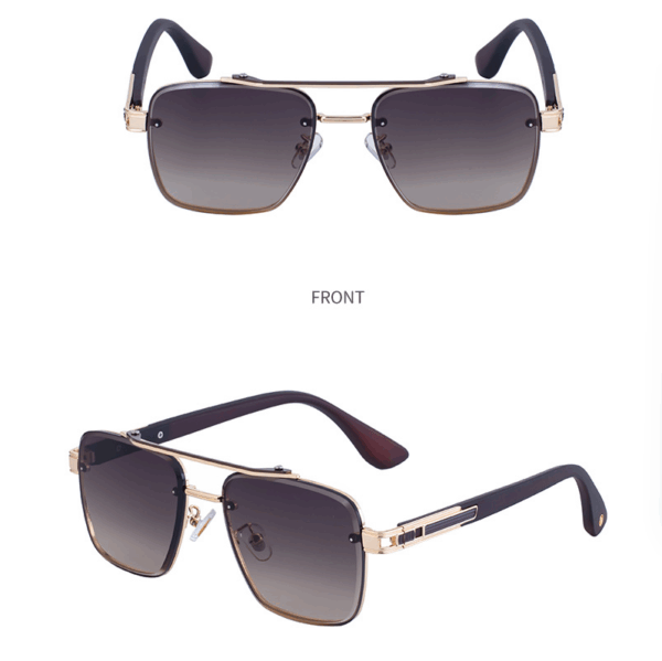Bettega New Model European Style Double Beam Sunglasses for Men - Image 3