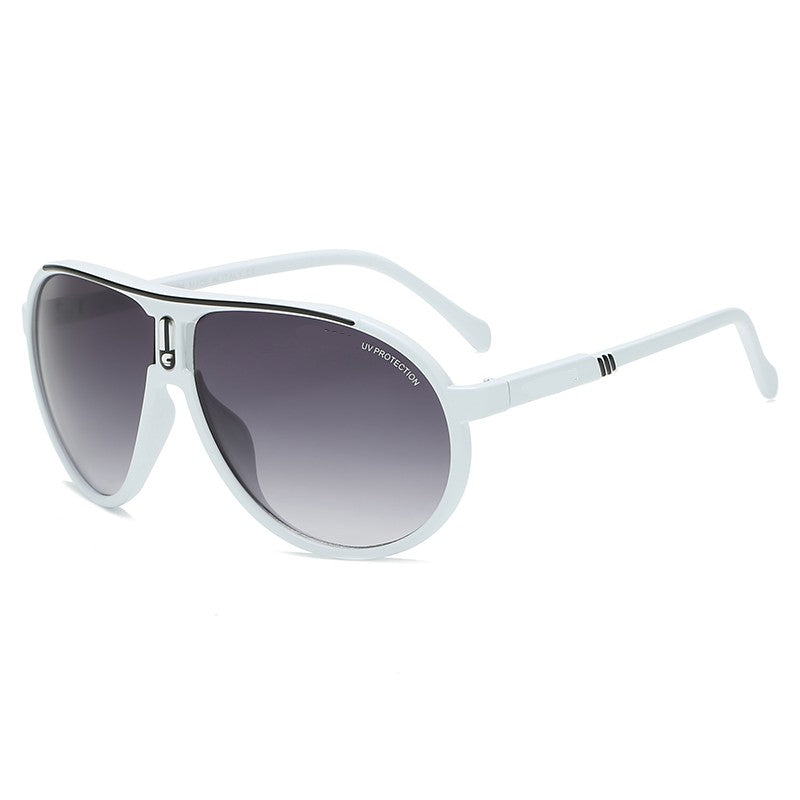 Casual Sunglasses White Red Blue Anti-Radiation Leisure Sport Spectacles Fashionable - Image 4