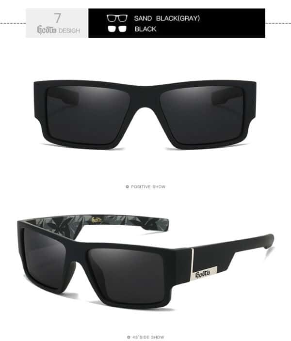 Vintage Luxury Polarized Sunglasses PC Frame Outdoor Sport Driving Eyewear Hot Selling Men Wholesales Sun Glasses