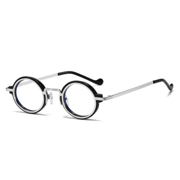 Retro Steampunk Round Sunglasses – Vintage Metal Frame Shades - Image 4