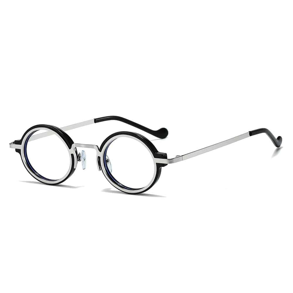 Retro Steampunk Round Sunglasses – Vintage Metal Frame Shades - Image 4
