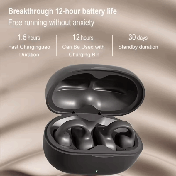 Latest True Wireless Earbuds with Earhooks – Sport Waterproof Bass Headset - Image 5