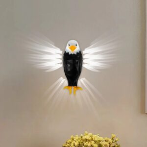 Eagle Wall Lamp with Magnetic Animal Projection