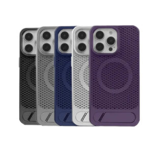 Shockproof Magnetic Metal Phone Case for iPhone