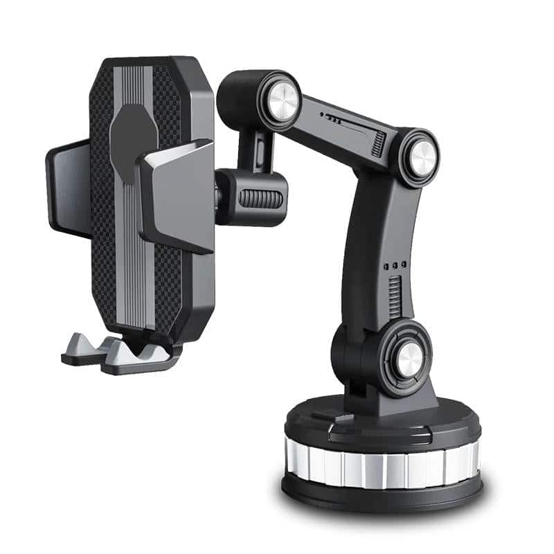 Ultra-Stable Motorcycle Phone Holder with Anti-Slip & Auto-Locking Mechanism
