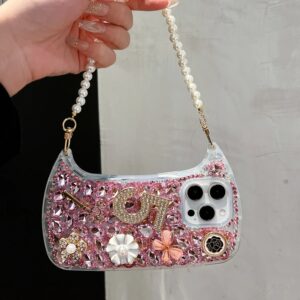 Luxury Diamond iPhone Case with Fashion Bracelet for iPhone