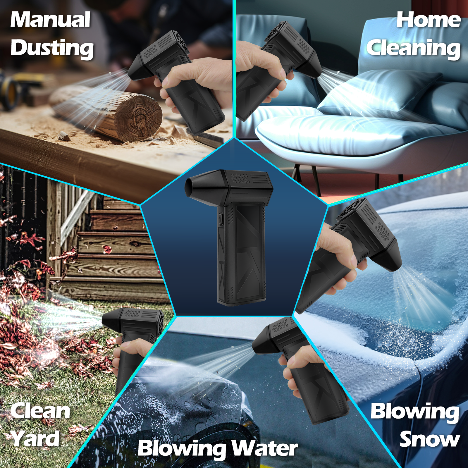 High-Speed 150000RPM Mini Turbo Air Blower – Handheld Fan for Dust Removal - Image 5