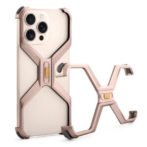 iPhone Shockproof Metal Case - Minimalist Aluminum Cover