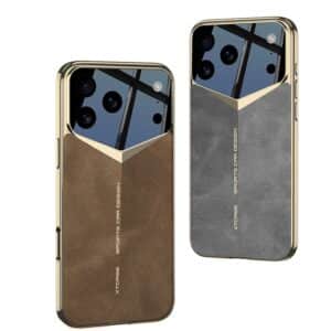 Ultra Thin iPhone 14/15/16/17 Pro Max Case, Razor Slim Shockproof Cover, Stylish Business Edition, Camera Lens Protection Case