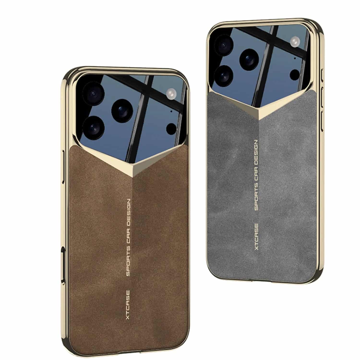 Ultra Thin iPhone 14/15/16/17 Pro Max Case, Razor Slim Shockproof Cover, Stylish Business Edition, Camera Lens Protection Case