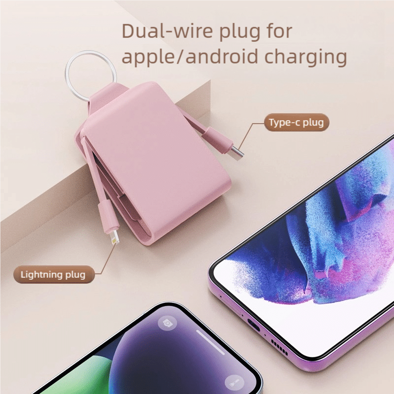 Mini Lightweight Power Bank Keychain – 2025 Household Gadget Emergency Phone Charger - Image 5