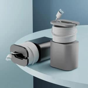Silicone Charger Case with Cord Winder and Cable Protector