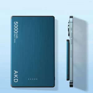 Ultra Slim 5000mAh Power Bank with 15W Wireless & PD20W Fast Charging