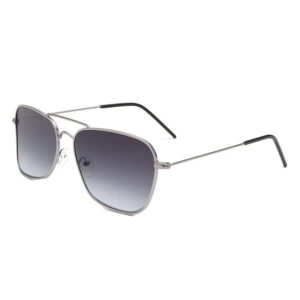 Retro Square Sunglasses UV400 Blue Black for Men & Women