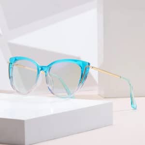 Partagas 2026 Photochromic Cat Eye Blue Light Glasses for Women