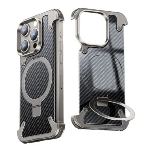 Carbon Fiber iPhone  Case with MagSafe Charging