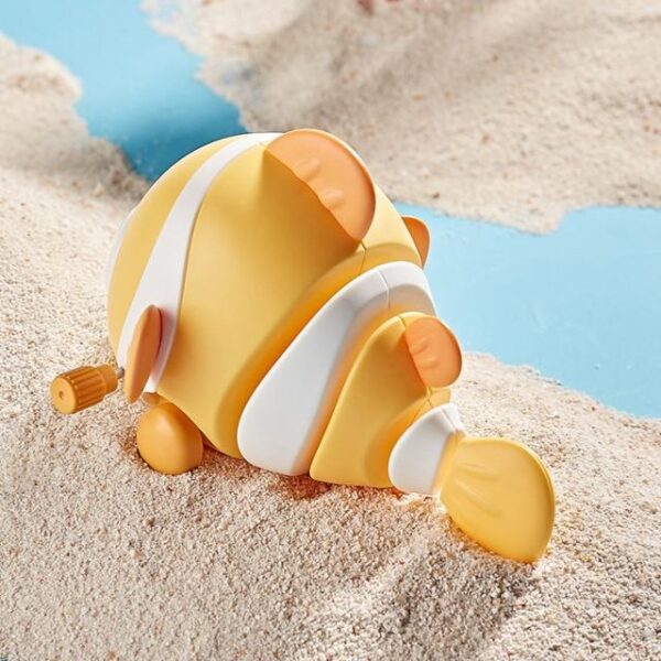 Cute Clown Fish Baby Toy – Interactive Educational Swing Fish - Image 4