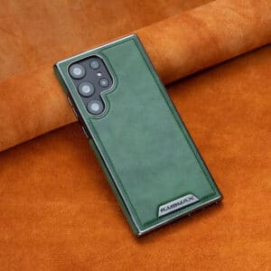 Magnetic PU Leather Phone Case for Samsung – Strong Magnetic Business Protective Cover