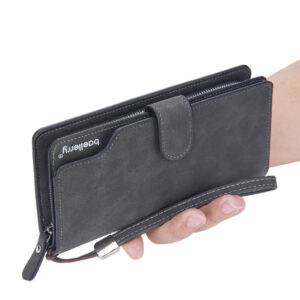 Korean Fashion Wallet with Zipper Closure