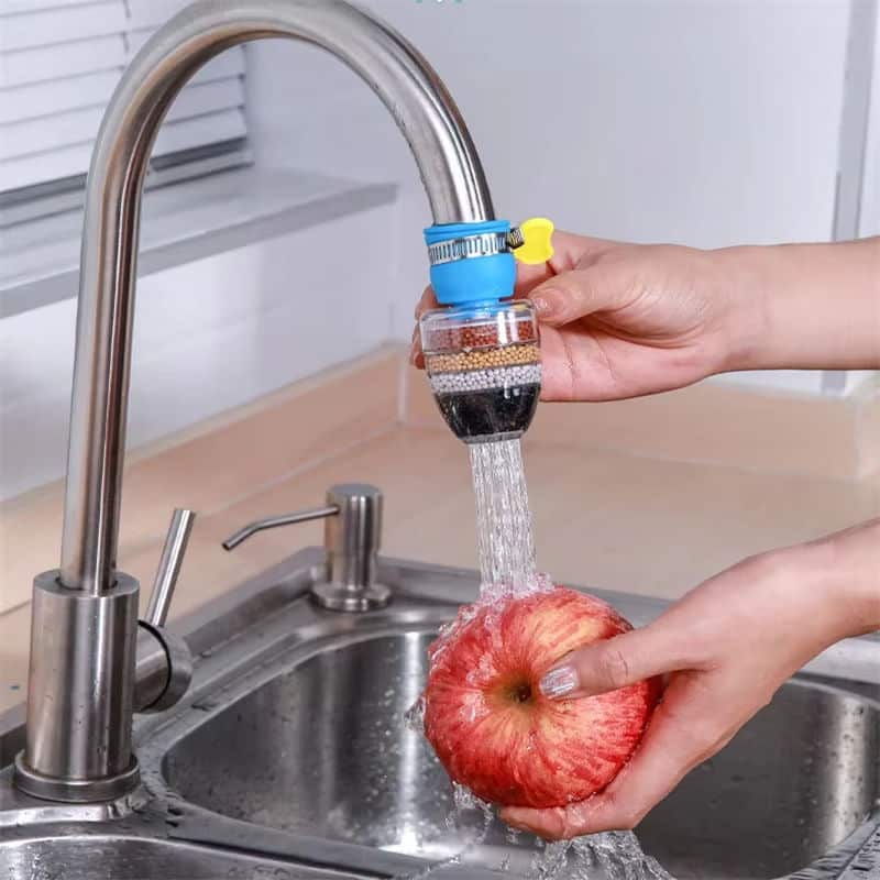 Universal Tap Water Filter Nozzle – 6-Layer Purifier Aerator with Medical Stone & Activated Charcoal - Image 4