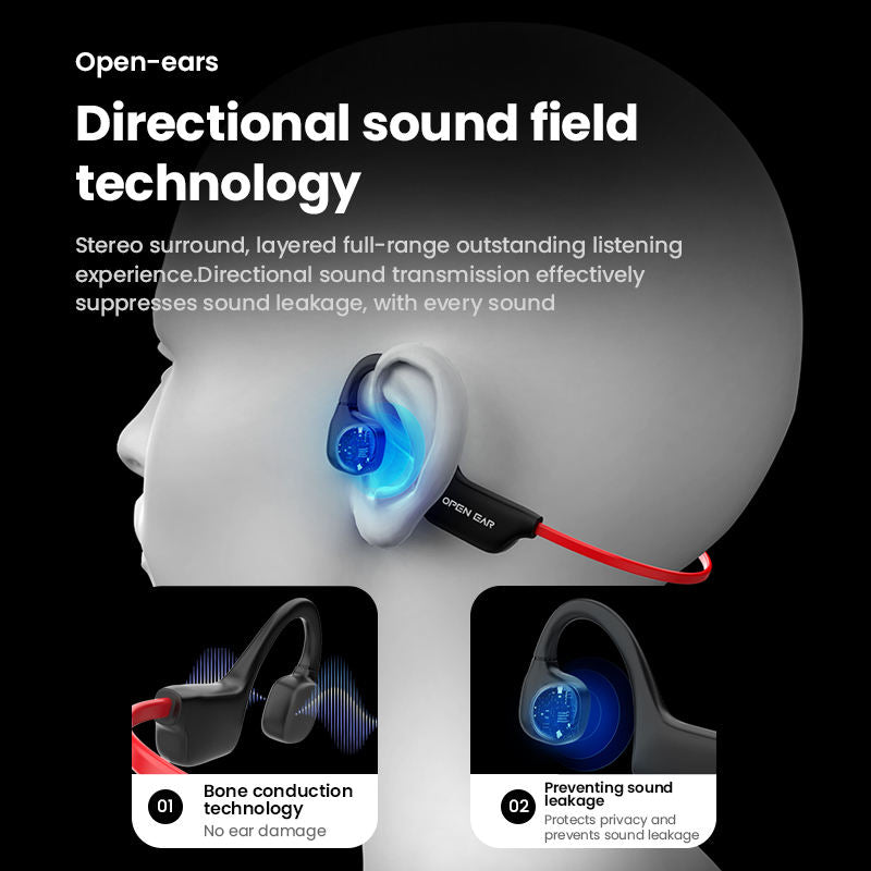 Custom Mobile Headband Earphones – Wireless Open Ear Bone Conduction Headset - Image 2