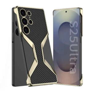 Leather Phone Case for Samsung Galaxy - Hard Shell Protection