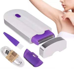 USB Rechargeable Women's Hair Trimmer & Shaver - Painless & Compact