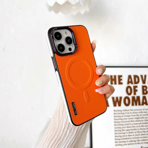 Shockproof Leather Case for iPhone