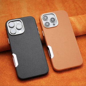 Luxury Leather Magnetic Case for iPhone