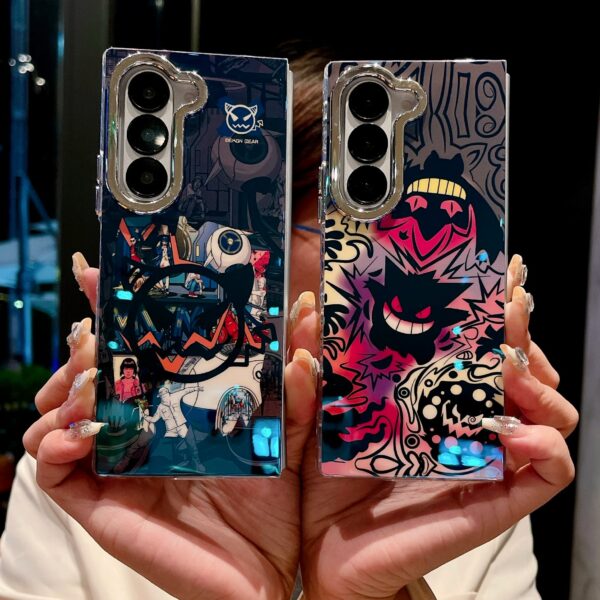 Hot Sale Fashion Cartoon Anime Slim Hard PC Shockproof Phone Cases for Samsung Z Fold 6 Luxury Shockproof Phone Covers