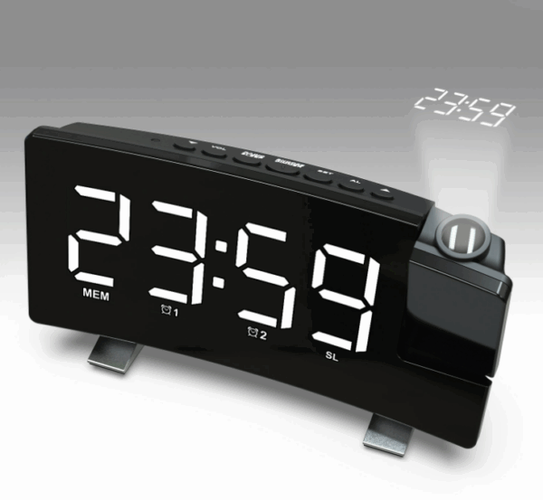 High Quality Digital Projector Alarm Clock – Factory Direct Wholesale Smart Clock Display - Image 5