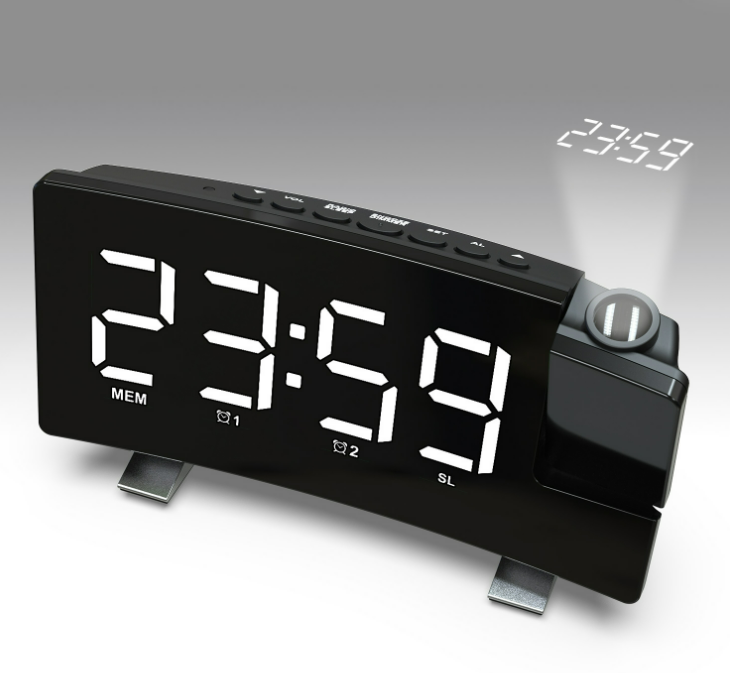 High Quality Digital Projector Alarm Clock – Factory Direct Wholesale Smart Clock Display - Image 5