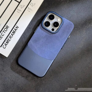 Ultra-Thin Matte Flannel iPhone Case with Metal Lens Protection