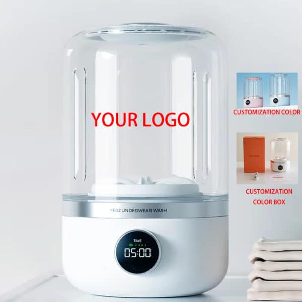 Portable Mini Washing Machine – 1L Capacity, USB Rechargeable, 4000mAh Battery, Wireless, Automatic, Compact Design for Baby Clothes - Image 6