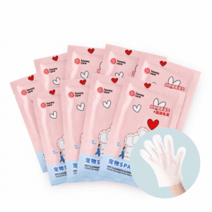 OEM Disposable Pet Bath Gloves for Dogs & Cats – SPA Cleaning & Grooming Gloves (5 Pcs Combo Offer)