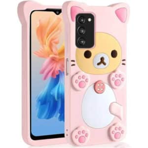 Silicone Cat Bear Case for Samsung Galaxy A Series & S Series🐻