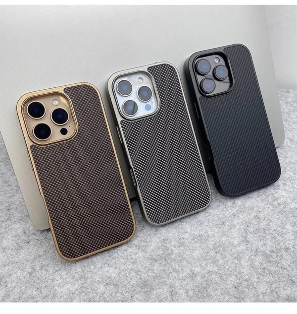 Carbon Fiber TPU Matte Case Anti-Drop Protective Cover