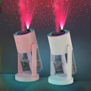 Romantic Usb Mini Home Car Diffusers Rotate Shaking Ultrasonic Humidifier