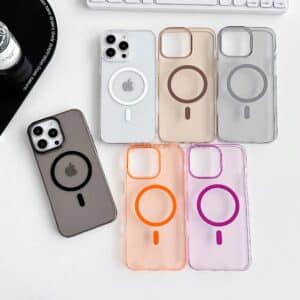 Magnetic Clear Phone Case for Samsung