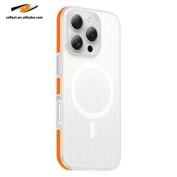 iPhone Matte Magnetic Wireless Charging Case Anti-Slip