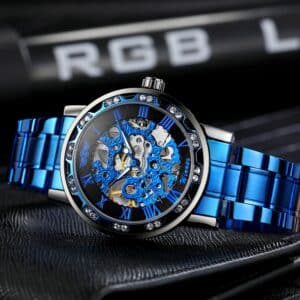 T-WINNER Skeleton Mechanical Men's Watch