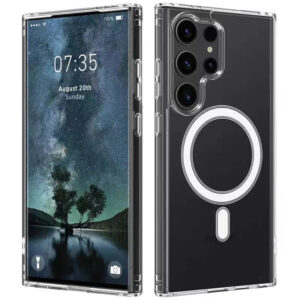 Clear Magnetic Case for Samsung Galaxy