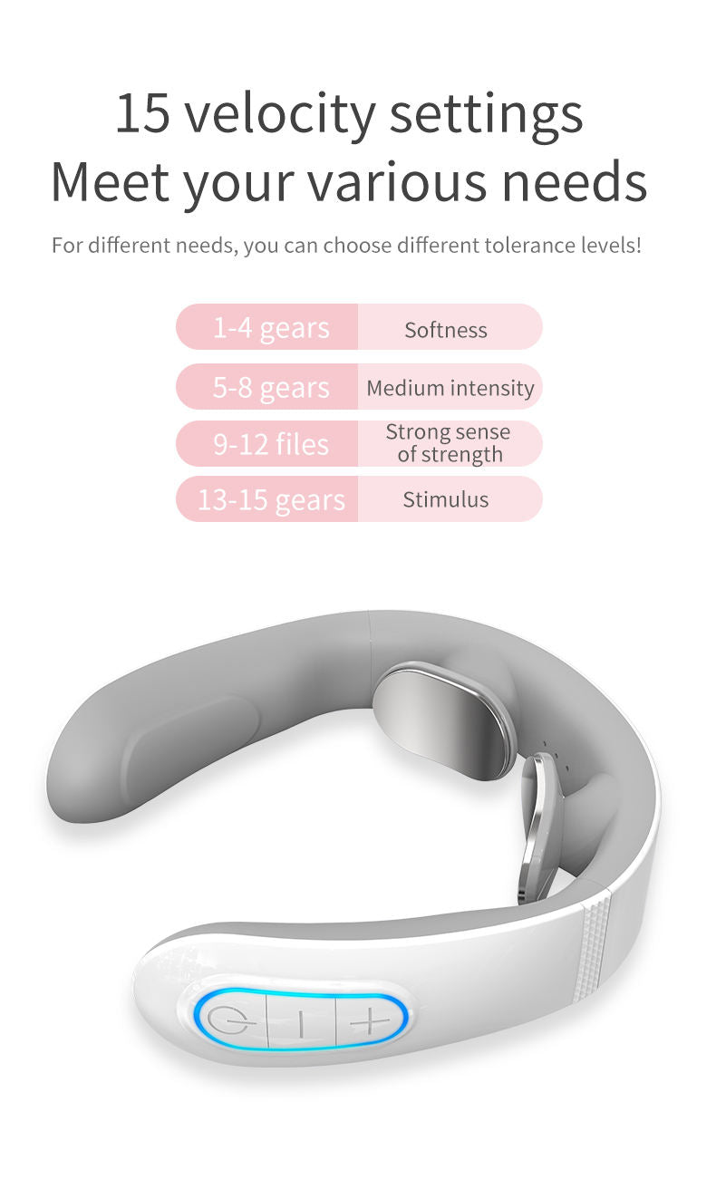 Electric Neck & Shoulder Massager with Heat – Smart Pain Relief Neck Protector for Relaxation & Stress Relief - Image 5