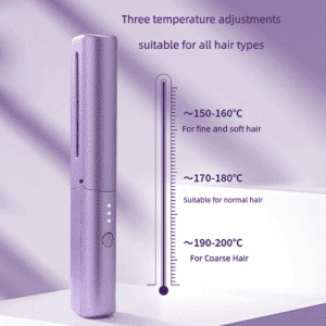 Wireless Hair Straightener & Curler