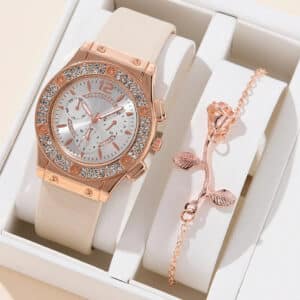 Women's Fashion Quartz Watch Set