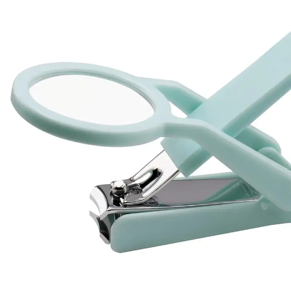 Elderly Nail Clipper with Magnifying Glass – Practical Stainless Steel Anti-Splash Trimmer - Image 3