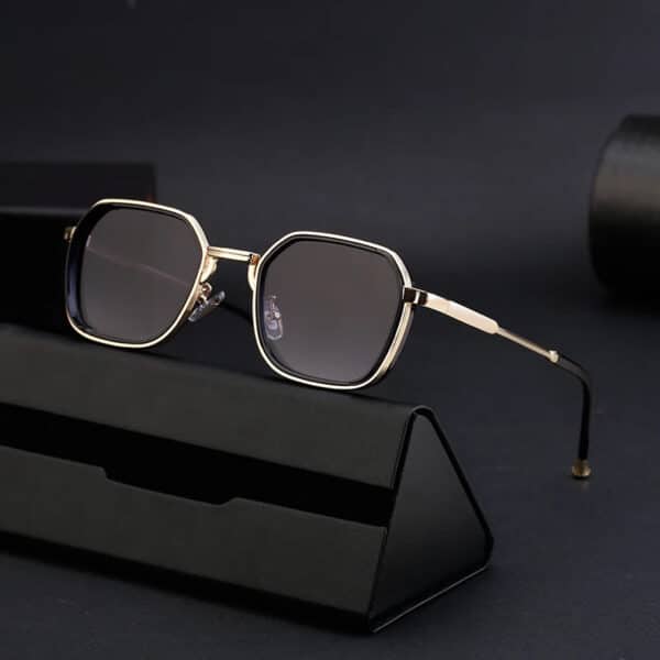 Partagas Custom Logo Metal Frame UV Protection Sunglasses Unisex