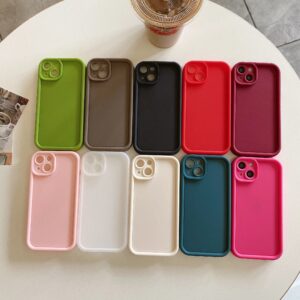 Colorful TPU Silicone Phone Case for Apple